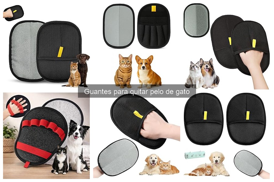 Dónde comprar guantes para quitar pelo de gato al mejor precio
