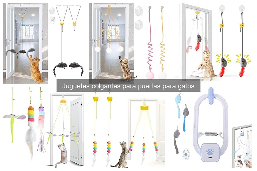 Dónde comprar juguetes colgantes para gatos: guía completa