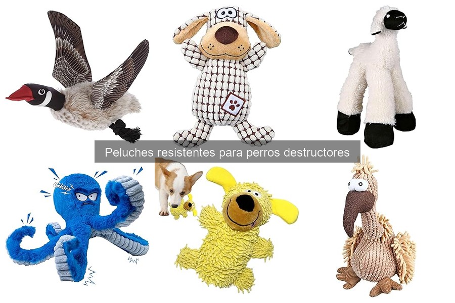 Dónde comprar peluches resistentes para perros destructores