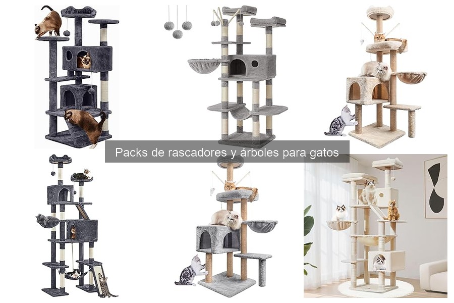 Dónde comprar rascadores y árboles para gatos a buen precio