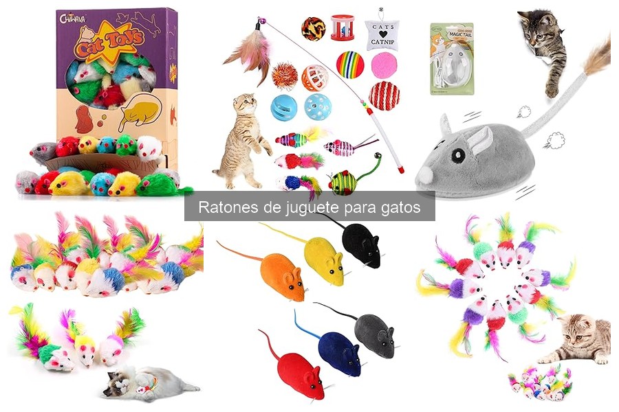 Dónde comprar ratones de juguete para gatos: precios y ofertas