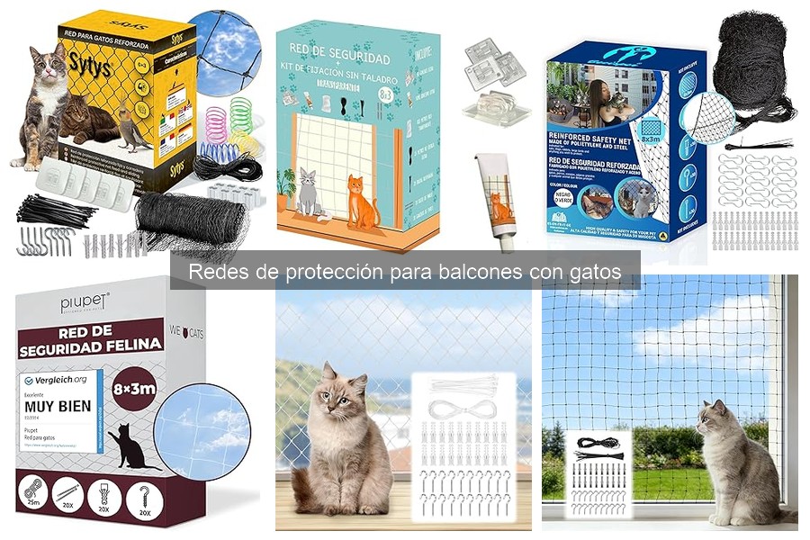 Dónde comprar redes de protección para balcones de gatos
