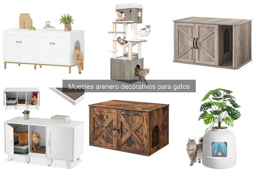 Efectividad de los Muebles Areneros Decorativos para Gatos