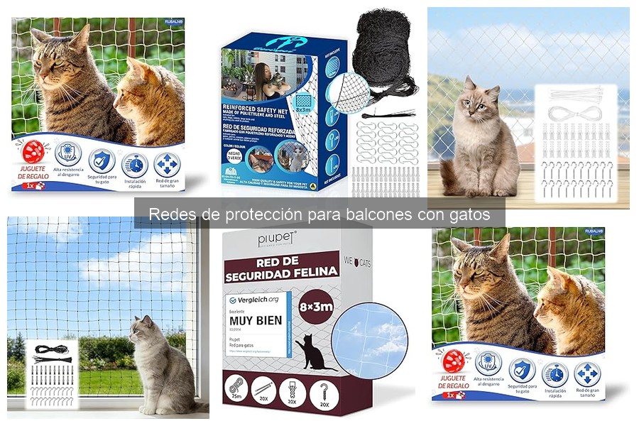 Errores comunes al comprar redes de protección para gatos