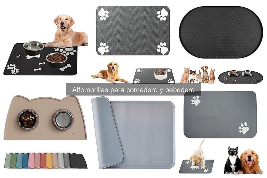 Errores comunes al usar alfombrillas para comedero y bebedero