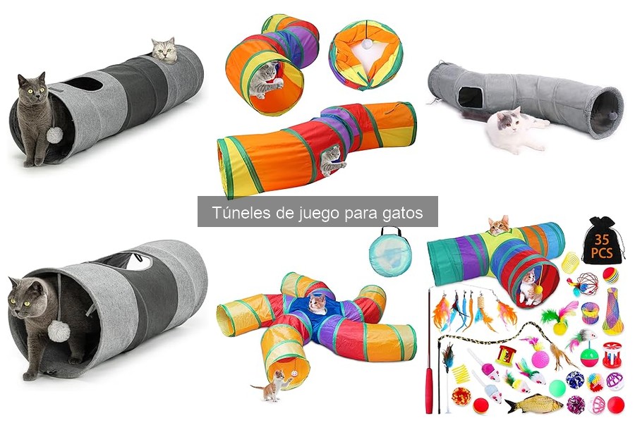 ¿Es seguro dejar solo a mi gato con un túnel de juego?