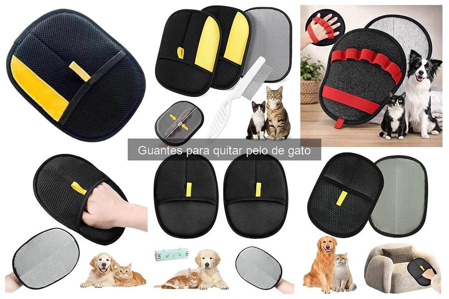 Guantes para quitar pelo de gato: ¿Qué son y cómo funcionan?