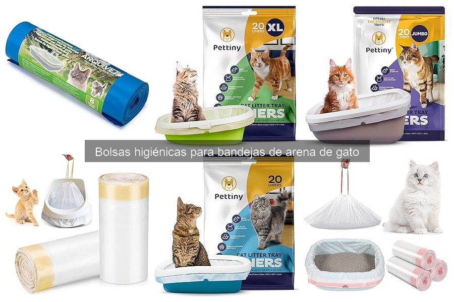 Guía de compra de bolsas higiénicas para bandejas de arena