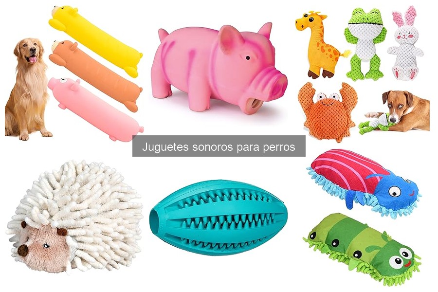 Guía de compra de juguetes sonoros para perros