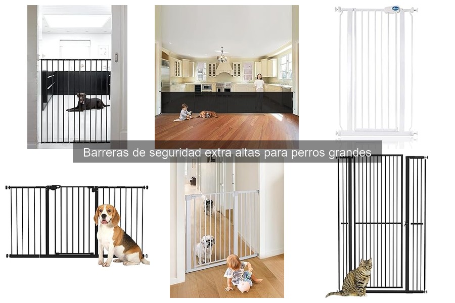 Guía de instalación de barreras de seguridad extra altas para perros