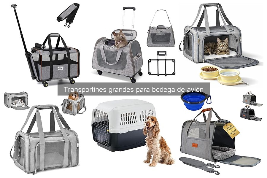 Guía para elegir el transportín grande ideal para el avión