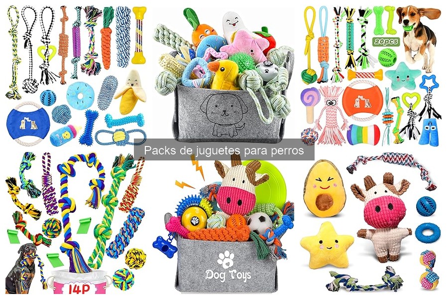 Ideas para un Pack de Juguetes Personalizado para Perros