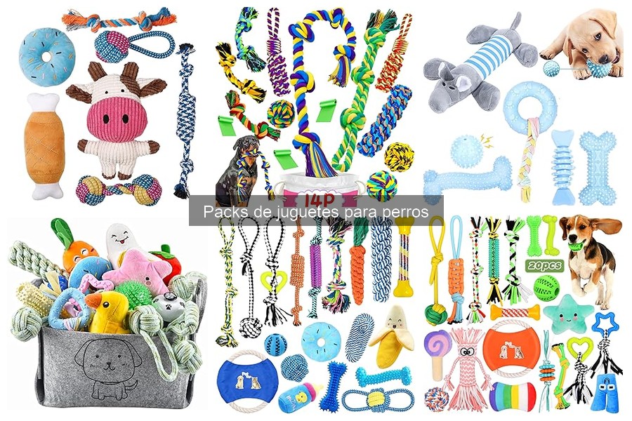 Impacto ambiental de los juguetes para perros en packs