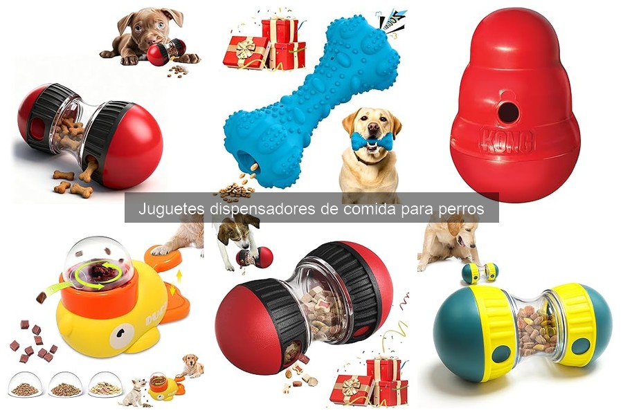 Impacto de los juguetes dispensadores de comida en perros