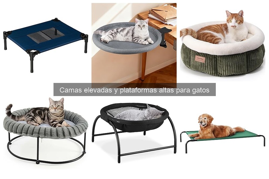 Instrucciones para ensamblar camas elevadas para gatos