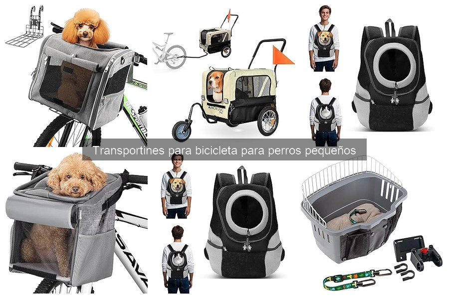 Instrucciones para instalar un transportín de bicicleta para perros pequeños