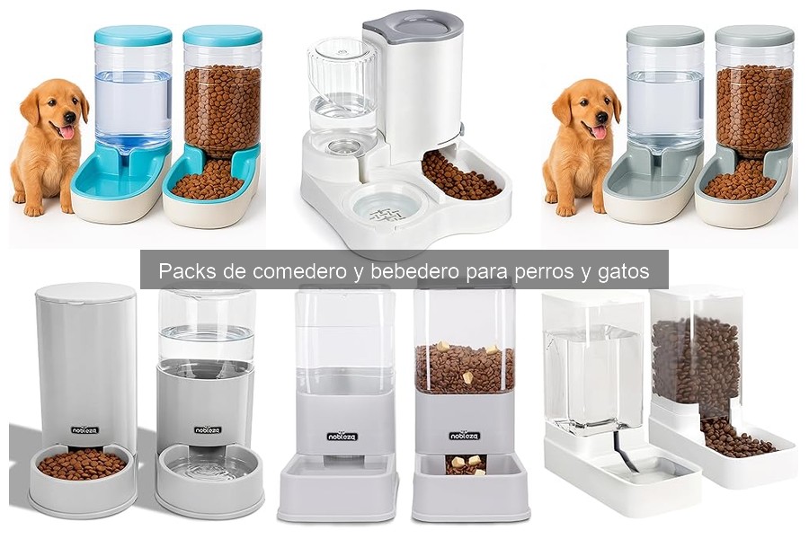 Instrucciones para Instalar y Usar Packs de Comedero y Bebedero