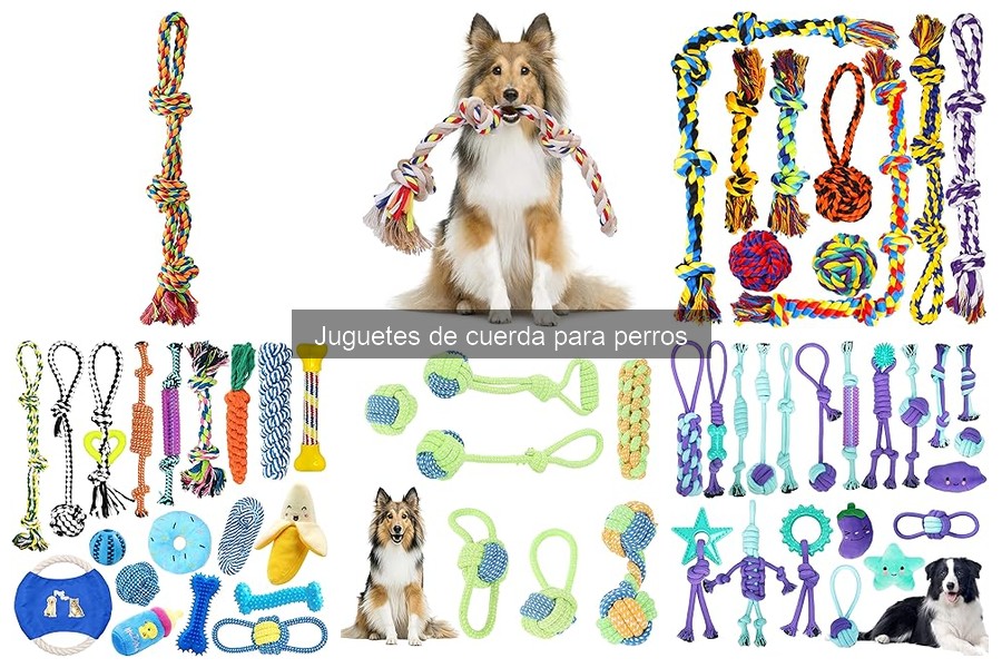 Juguetes de cuerda para perros: Beneficios y características