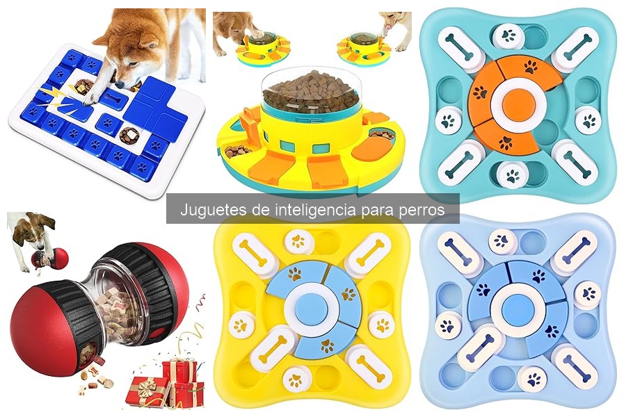 Juguetes de inteligencia para perros pequeños y grandes: Comparativa