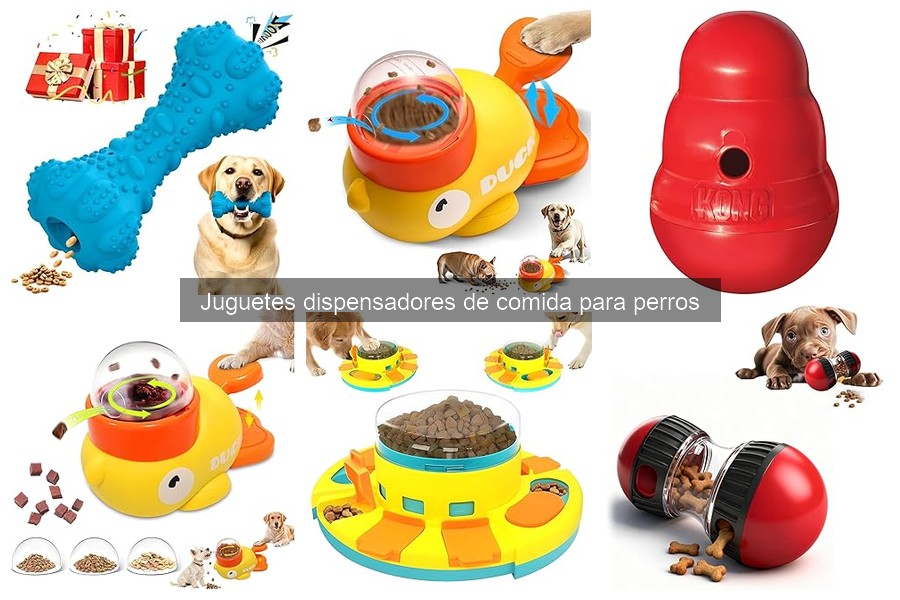 Juguetes dispensadores de comida para perros: características que evitar