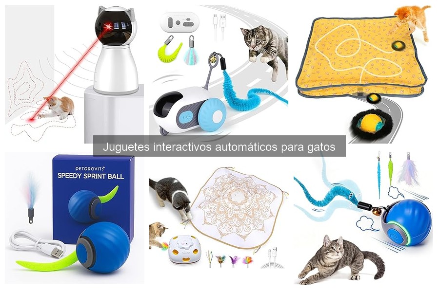 Juguetes Interactivos Automáticos para Gatos: ¿Qué son?