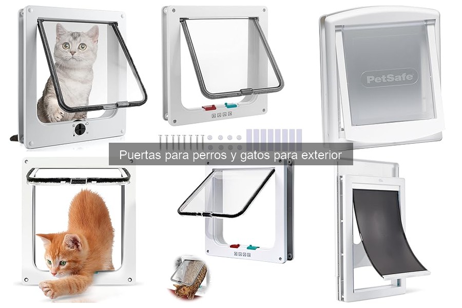Mantenimiento de puertas para perros y gatos: Cuidados y limpieza
