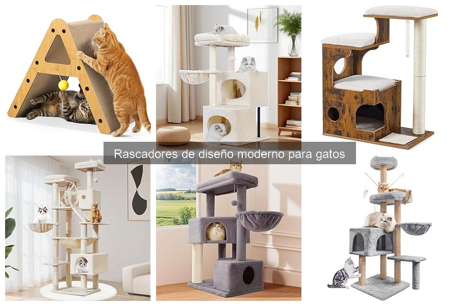 Mantenimiento de Rascadores Modernos para Gatos