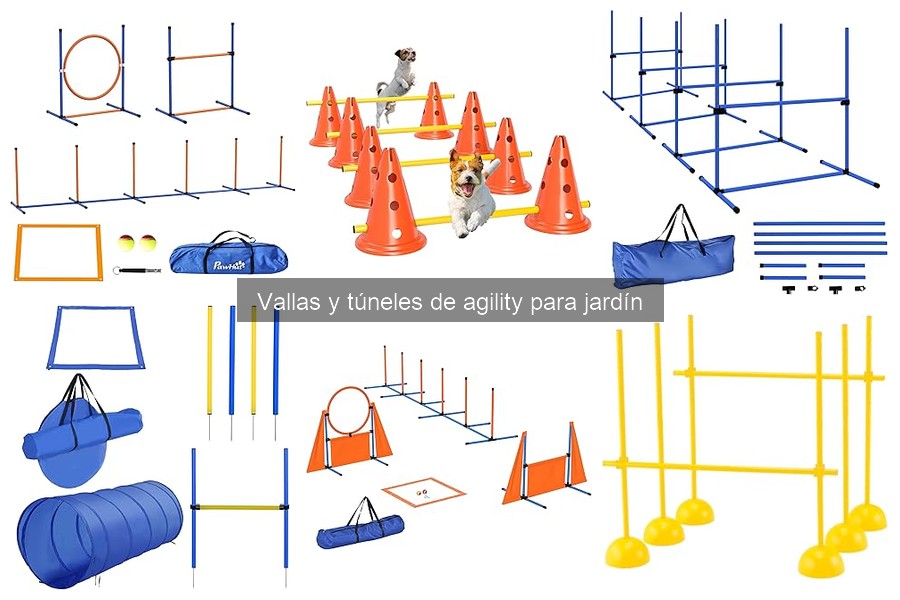 Mantenimiento de vallas y túneles de agility para perros