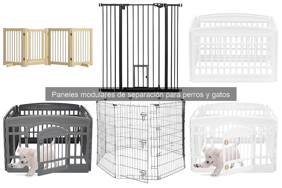 Mantenimiento y limpieza de paneles modulares para mascotas