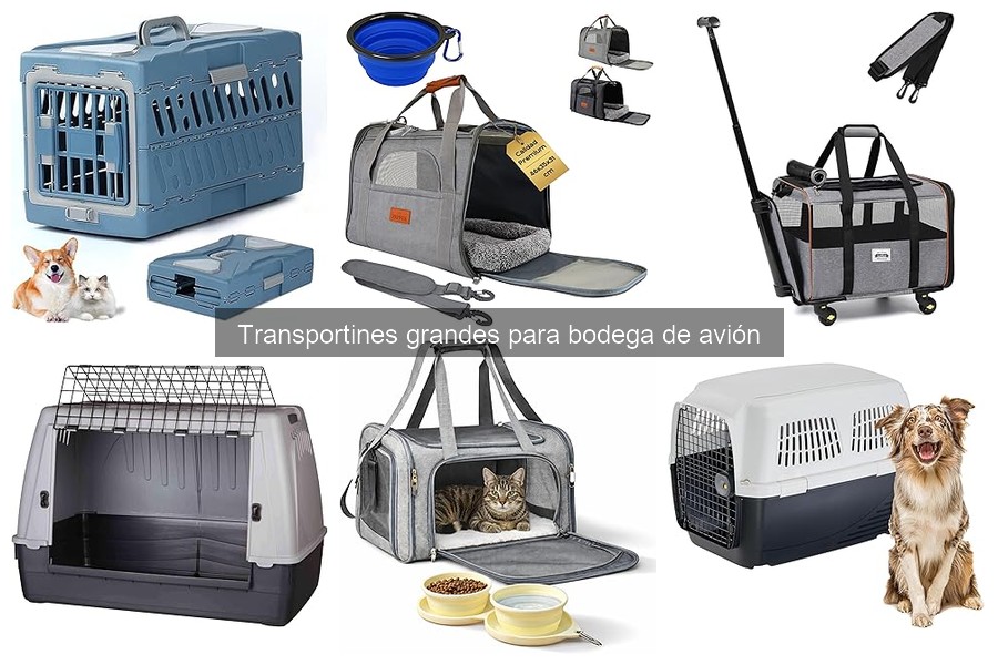 Mantenimiento y limpieza de transportines para avión