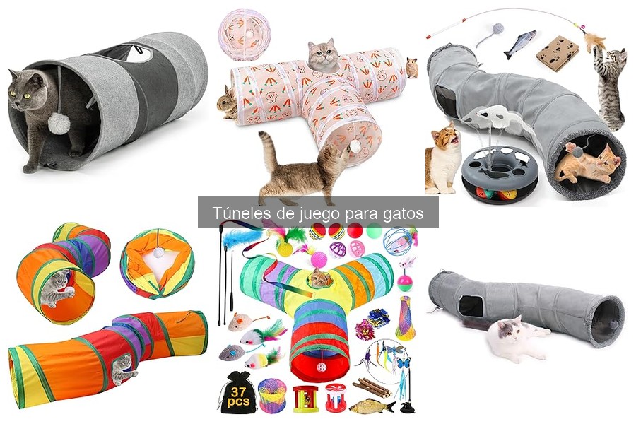 Mantenimiento y limpieza de túneles de juego para gatos