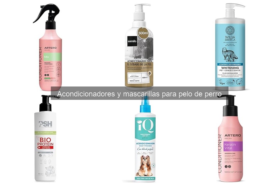 Mejores acondicionadores y mascarillas para perros con piel sensible