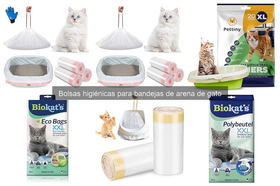 Mejores bolsas higiénicas para bandejas de arena de gato