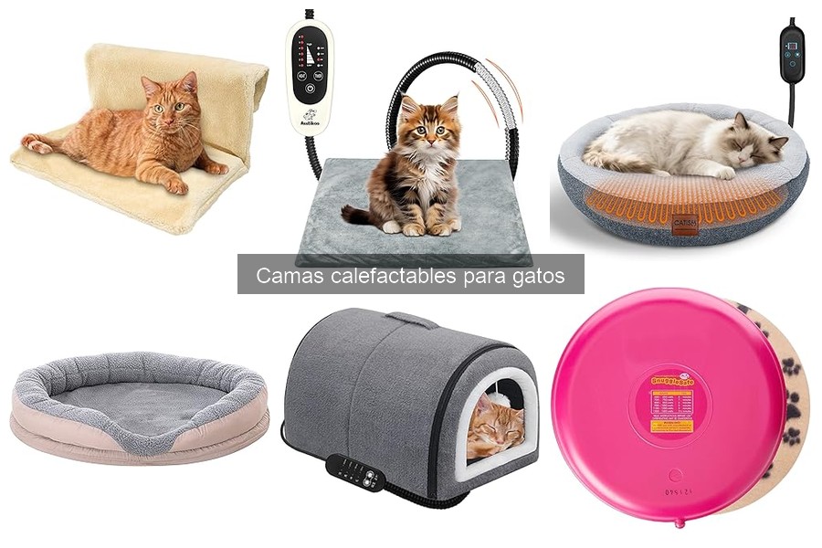 Mejores camas calefactables para gatos en 2023: Comparativa