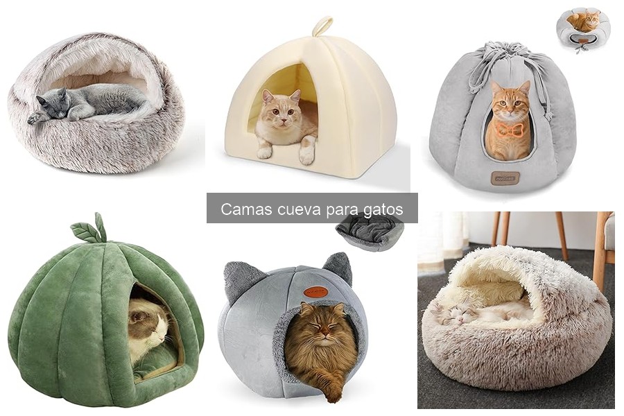 Mejores camas cueva para gatos: opiniones de usuarios