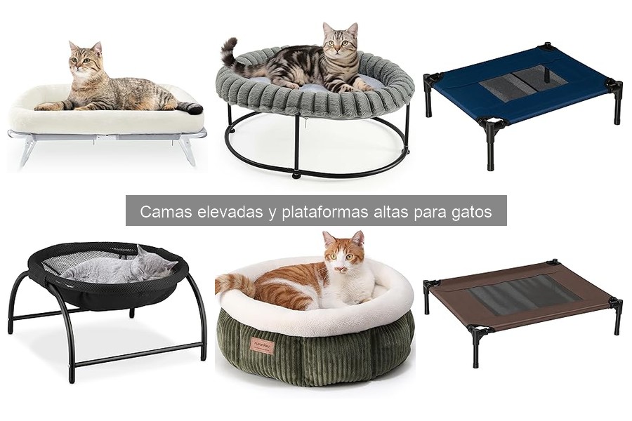 Mejores camas elevadas para gatos en 2023: Comparativa