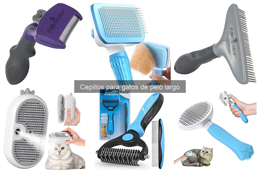 Mejores cepillos para gatos de pelo largo: opiniones 2023