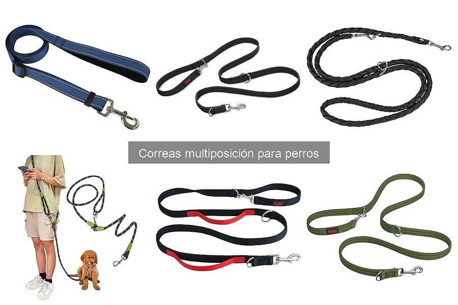 Mejores correas multiposición para perros grandes en 2023