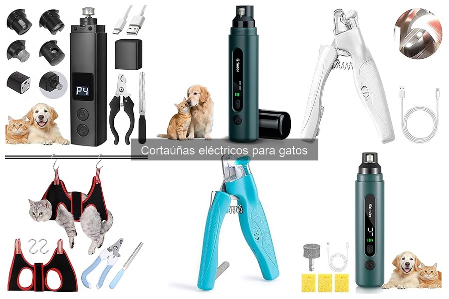 Mejores cortaúñas eléctricos para gatos en 2023