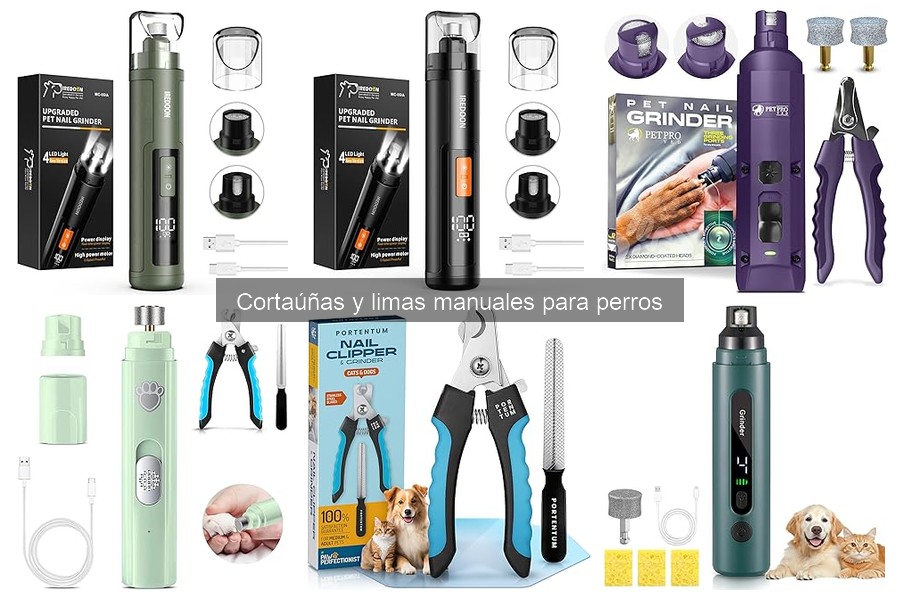 Mejores cortaúñas eléctricos para perros: comparativa 2023