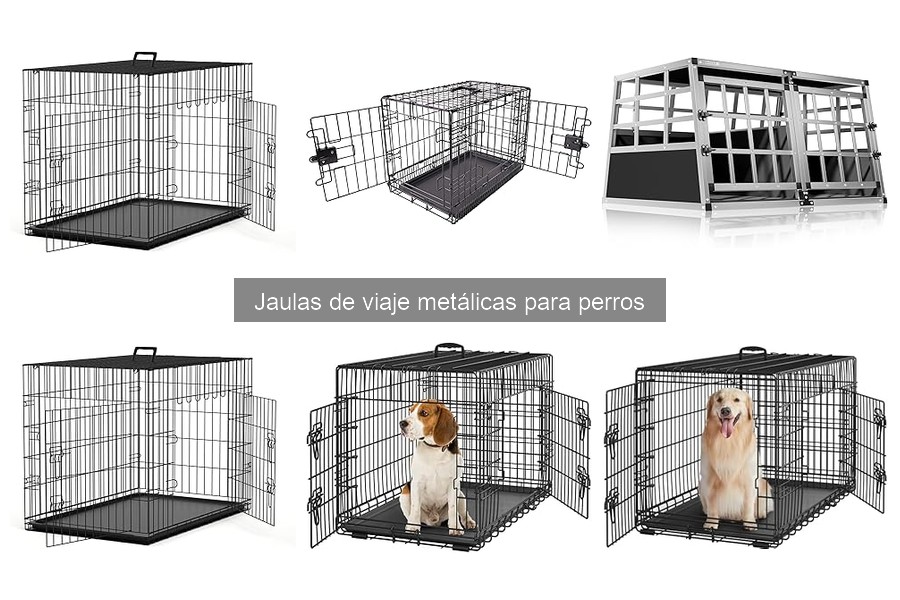 Mejores jaulas de viaje metálicas para perros grandes