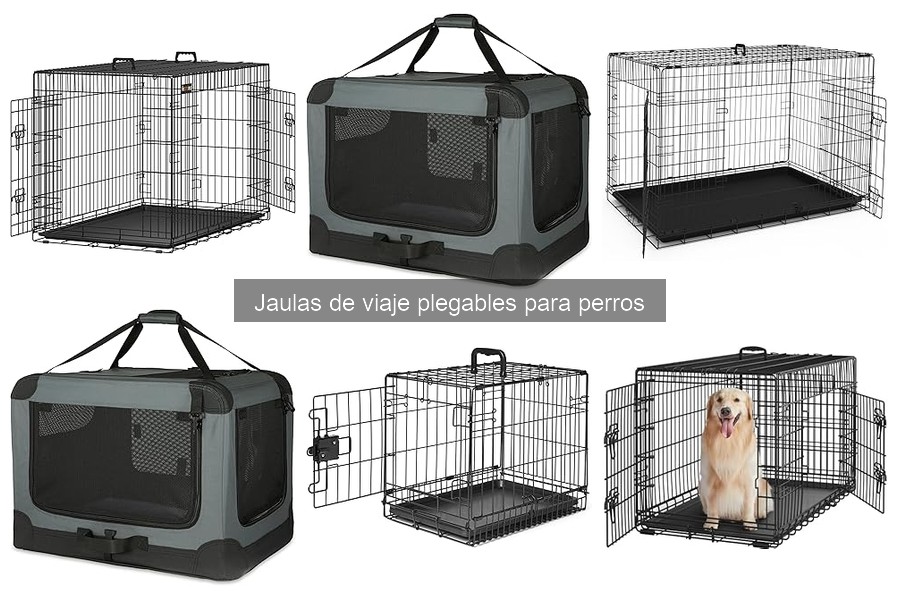 Mejores jaulas de viaje plegables para perros en 2023