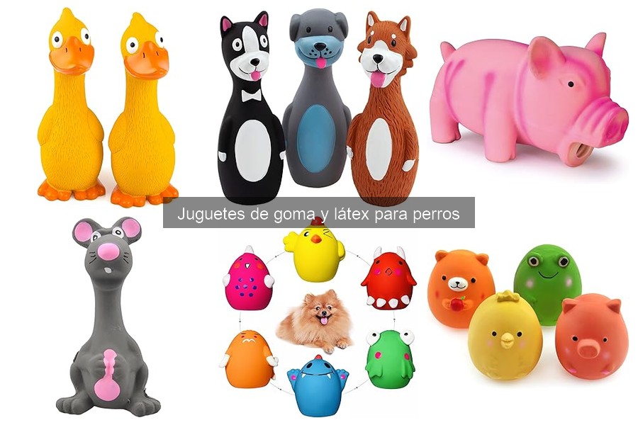 Mejores juguetes de goma para perros que muerden fuerte