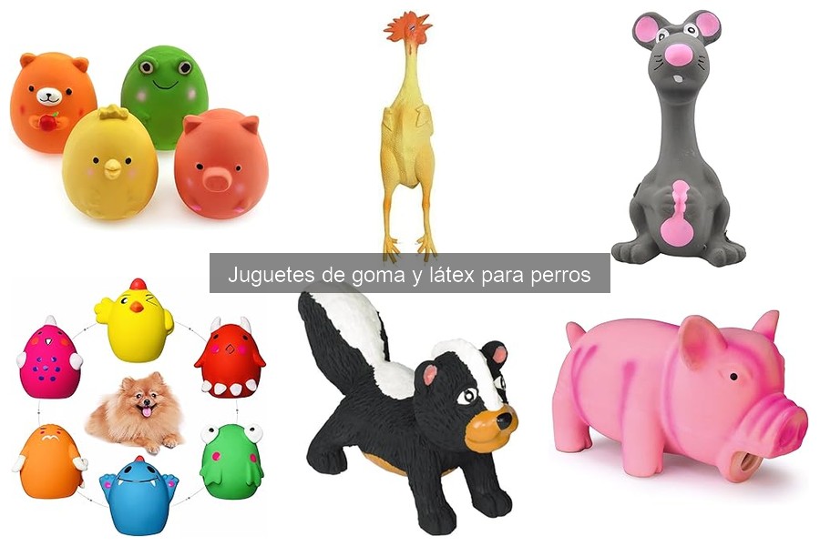 Mejores juguetes de goma para perros según su tamaño