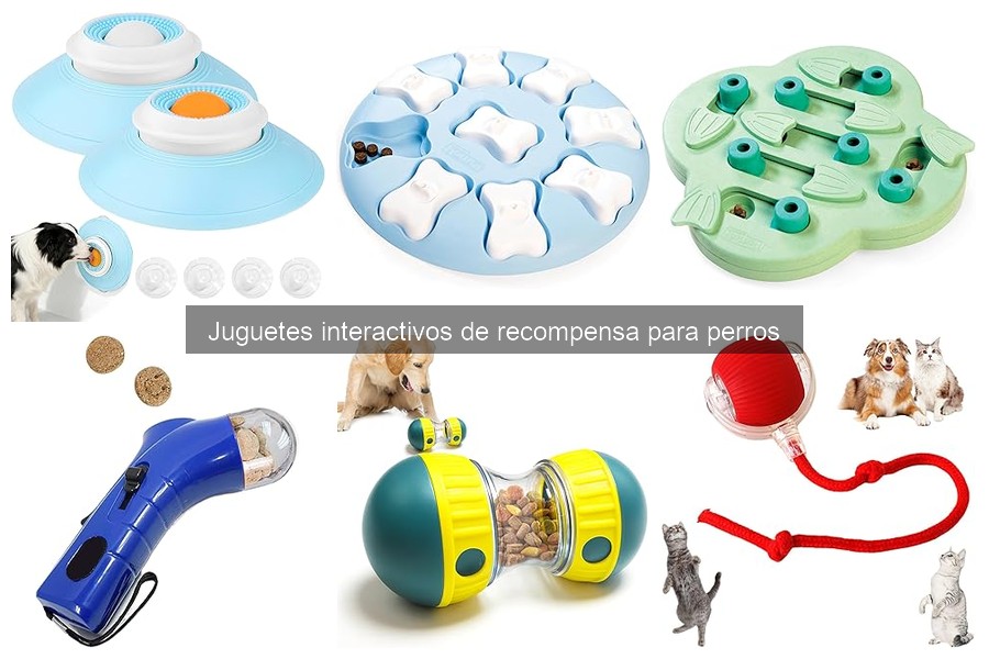 Mejores juguetes interactivos de recompensa para perros 2023