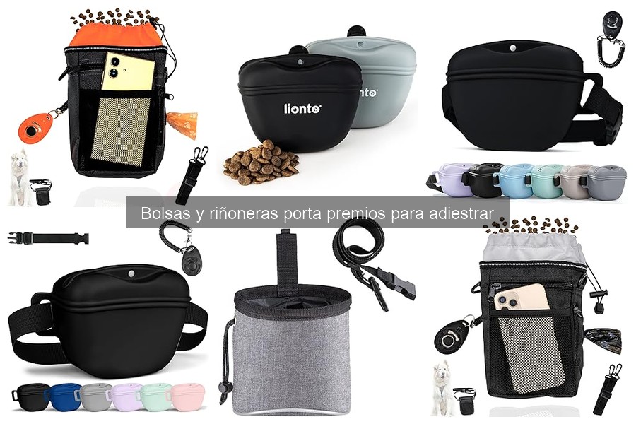 Mejores materiales para bolsas porta premios de adiestramiento