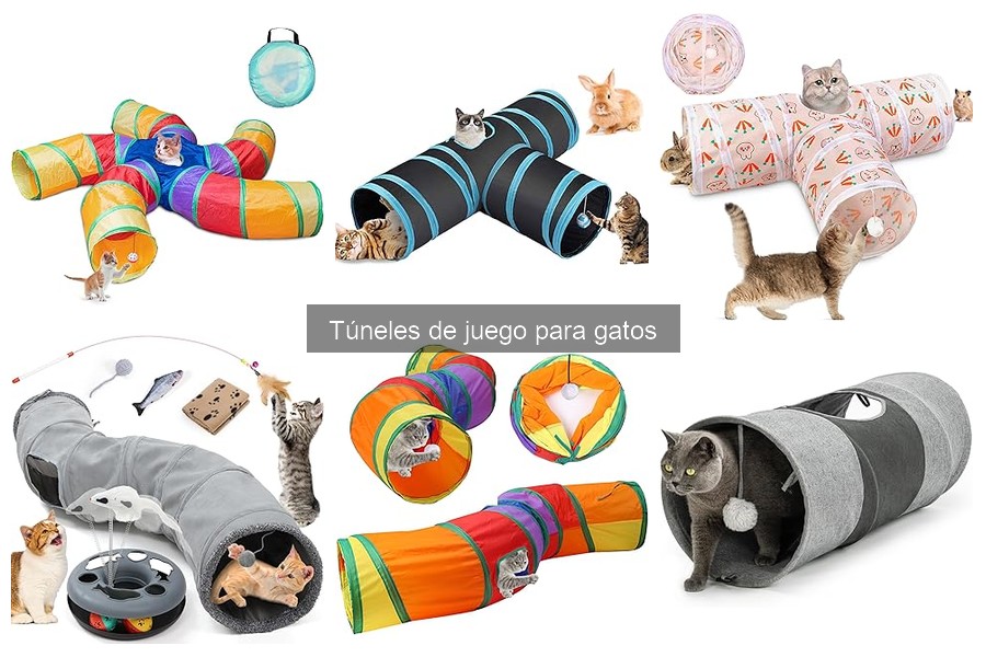 Mejores materiales para túneles de juego para gatos