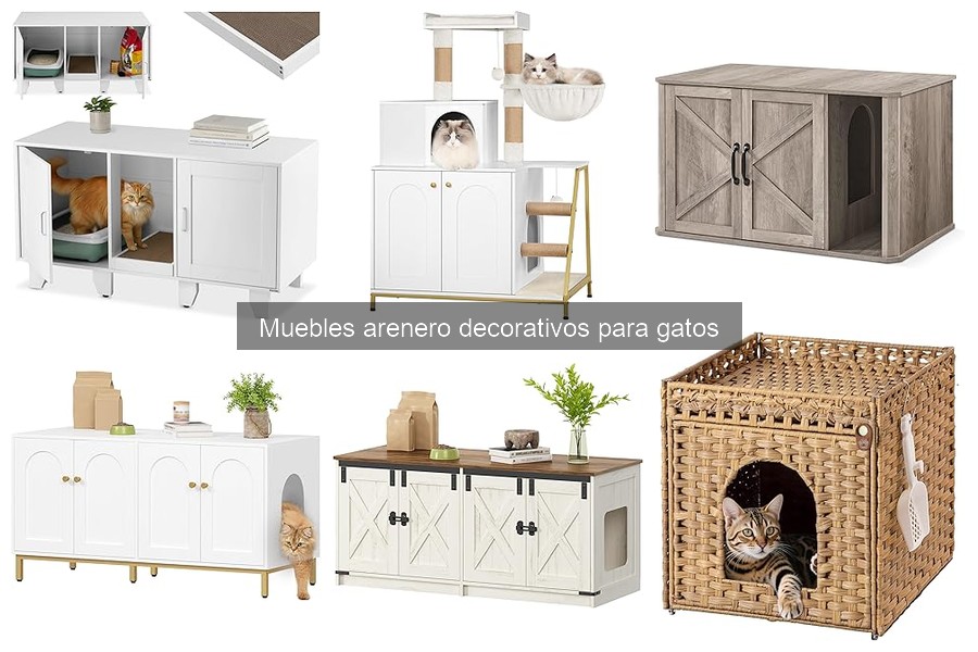 Mejores Muebles Areneros Decorativos para Gatos en 2023