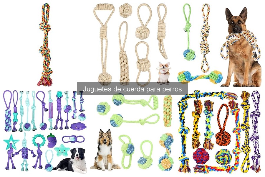 Mejores Ofertas y Precios de Juguetes de Cuerda para Perros
