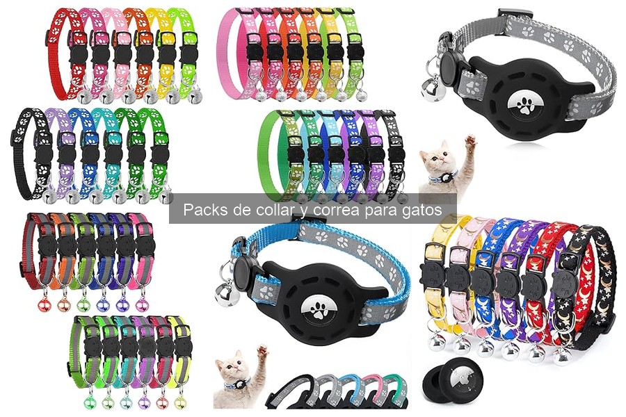 Mejores packs de collar y correa para gatos en 2023